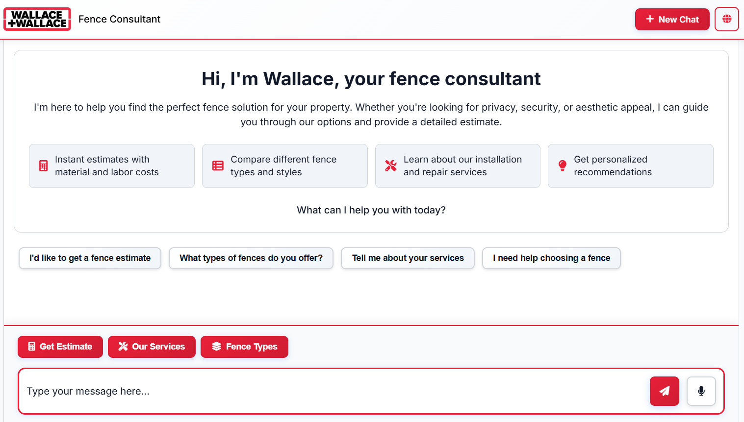 AI Consultant Interface